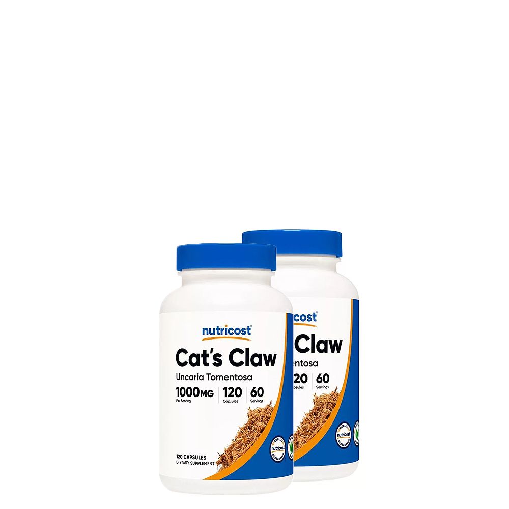Macskakarom 1000 mg, Nutricost Cat's Claw, 2x120 kapszula Macskakarom 1000 mg, Nutricost Cat's Claw, 2x120 kapszula