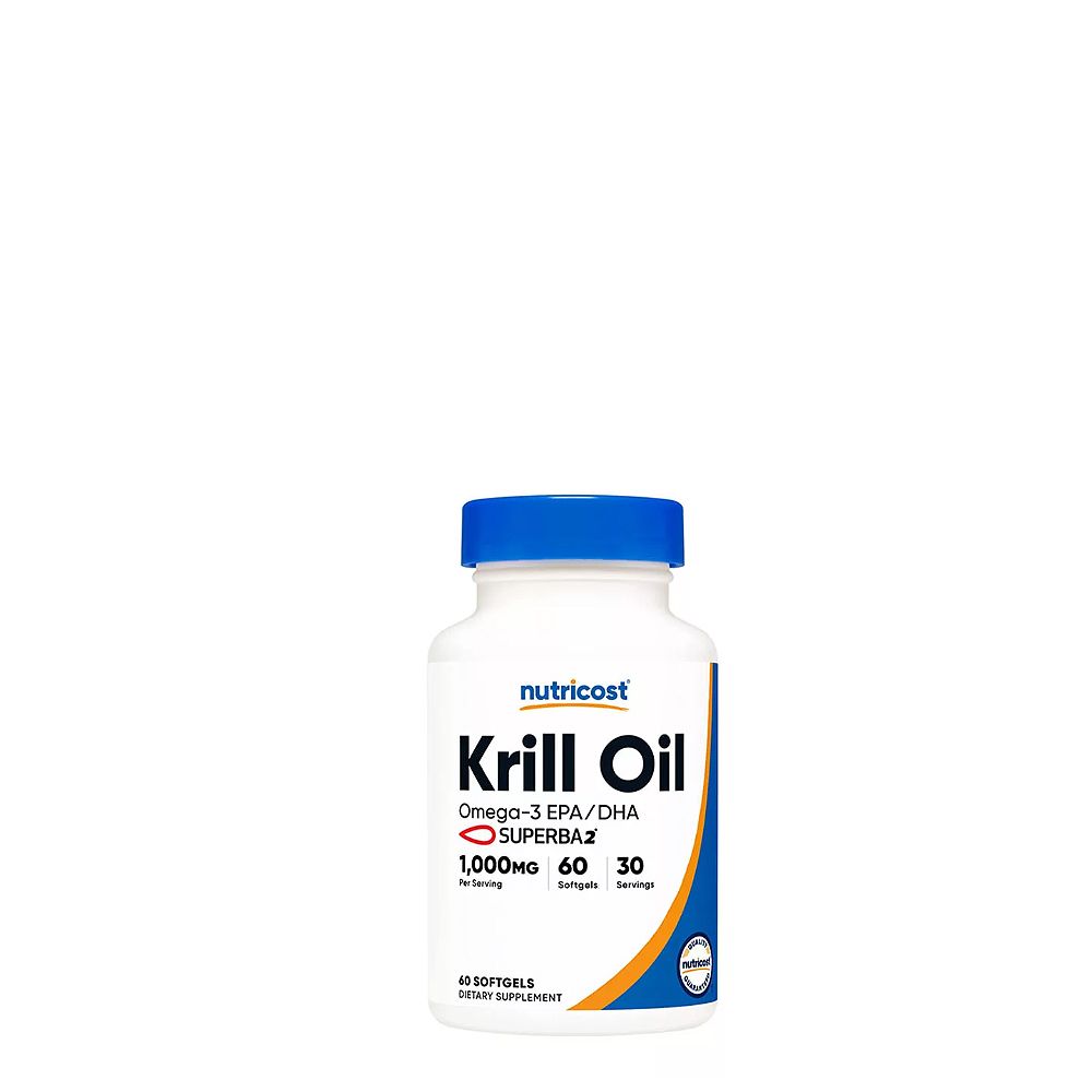 Krillolaj 1.000 mg, Nutricost Krill Oil Complex, 60 lágykapszula Krillolaj 1.000 mg, Nutricost Krill Oil Complex, 60 lágykapszula