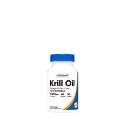Krillolaj 1.000 mg, Nutricost Krill Oil Complex, 60 lágykapszula