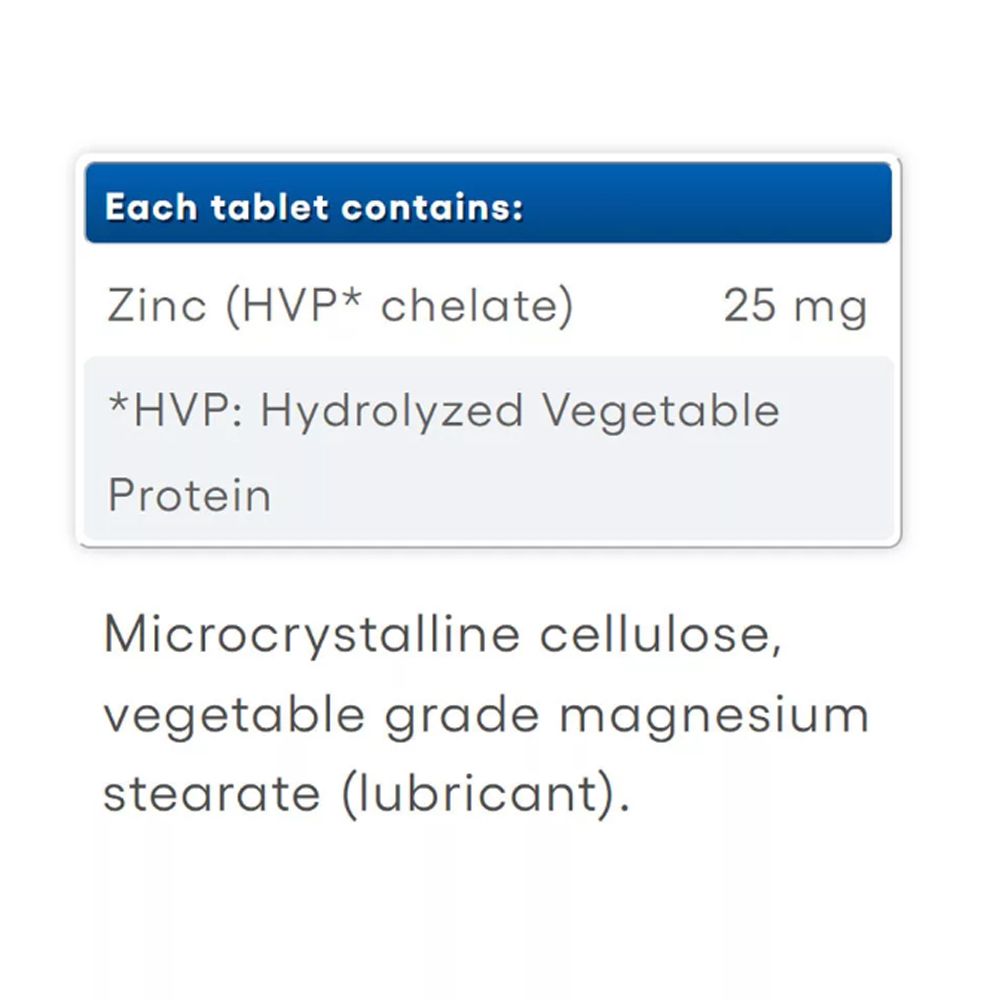 Cink Kelát 25 mg, Natural Factors Zinc Chelate, 90 tabletta Cink Kelát 25 mg, Natural Factors Zinc Chelate, 90 tabletta
