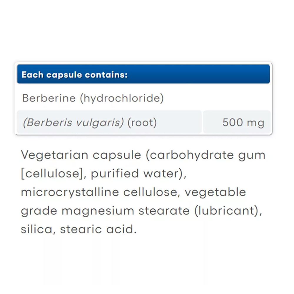 Berberin 500 mg, Natural Factors WellBetX Berberine, 120 kapszula Berberin 500 mg, Natural Factors WellBetX Berberine, 120 kapszula