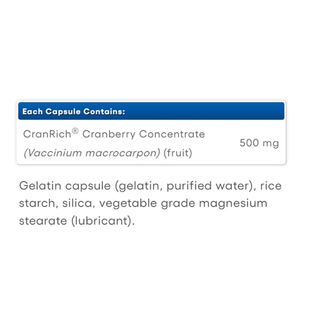 Tőzegáfonya 500 mg, Natural Factors Super Strength Cranberry Concentrate, 2x90 kapszula Tőzegáfonya 500 mg, Natural Factors Super Strength Cranberry Concentrate, 2x90 kapszula