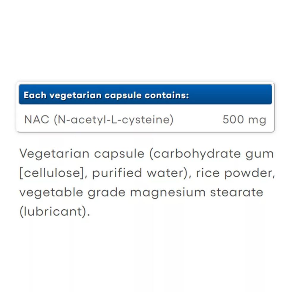 NAC 500 mg, Natural Factors N-Acetyl-L-Cysteine Amino Acid, 2x90 kapszula NAC 500 mg, Natural Factors N-Acetyl-L-Cysteine Amino Acid, 2x90 kapszula