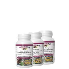 Rezveratrol Koncentrátum 500 mg, Natural Factors ResveratrolRich Super Strength, 3x60 kapszula