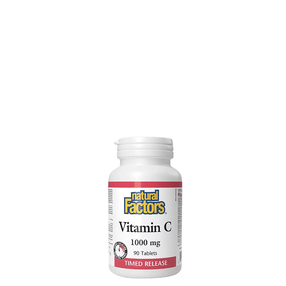 C-Vitamin 1000 mg, Natural Factors Vitamin C Time Release, 90 tabletta C-Vitamin 1000 mg, Natural Factors Vitamin C Time Release, 90 tabletta