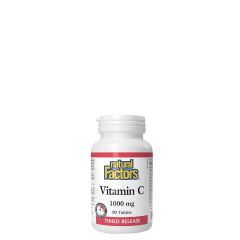 C-Vitamin 1000 mg, Natural Factors Vitamin C Time Release, 90 tabletta
