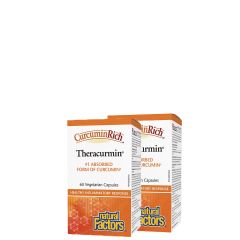 Kurkumin 30 mg, Natural Factors Theracurmin, 2x60 kapszula