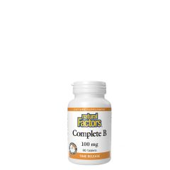 B-Vitamin Komplex, Natural Factors Complete B Time Release, 90 tabletta