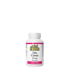 Cink Citrát 50 mg, Natural Factors Zinc Citrate, 180 tabletta