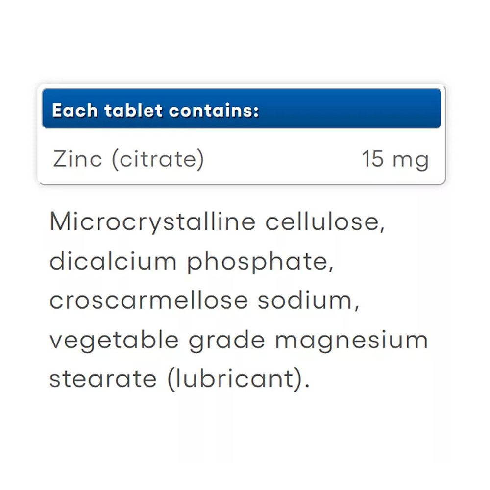 Cink Citrát 15 mg, Natural Factors Zinc Citrate, 90 tabletta Cink Citrát 15 mg, Natural Factors Zinc Citrate, 90 tabletta