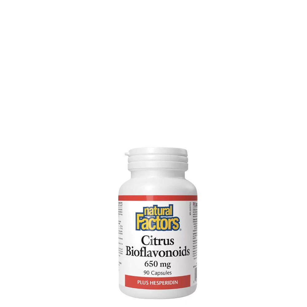 Citrus Bioflavonoids Plusz Hesperidin 650 mg, Natural Factors Citrus Bioflavonoids Plus Hesperidin, 90 kapszula Citrus Bioflavonoids Plusz Hesperidin 650 mg, Natural Factors Citrus Bioflavonoids Plus Hesperidin, 90 kapszula