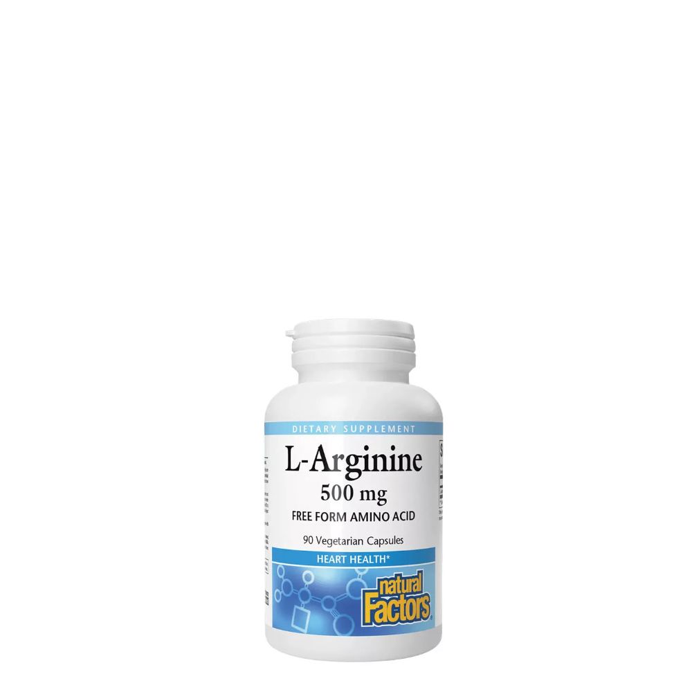 Acetil L-Karnitin Arginát 500 mg, Natural Factors Acetyl-L-Carnitine, 90 kapszula