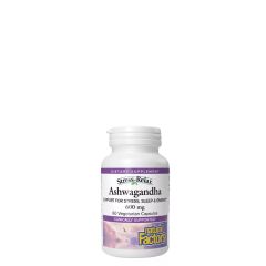 Ashwagandha kívonta 600 mg, Natural Factors Ashwagandha Stress-Relax, 90 kapszula
