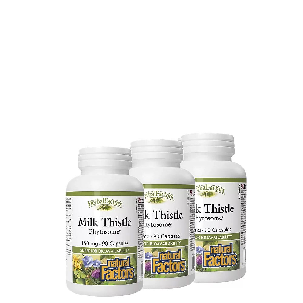 Máriatövis Kivonat 150 mg, Natural Factors Milk Thistle Phytosome, 3x90 kapszula Máriatövis Kivonat 150 mg, Natural Factors Milk Thistle Phytosome, 3x90 kapszula