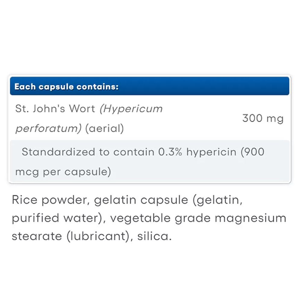 Orbáncfű 300 mg, Natural Factors St. John's Wort, 90 kapszulás Orbáncfű 300 mg, Natural Factors St. John's Wort, 90 kapszulás