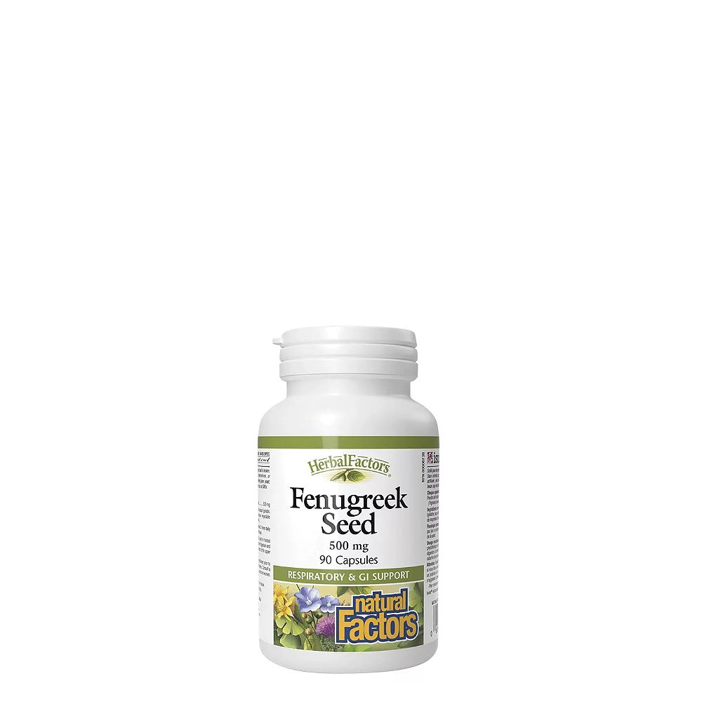 Görögszéna mag 500 mg, Natural Factors Fenugreek Seed, 90 kapszula Görögszéna mag 500 mg, Natural Factors Fenugreek Seed, 90 kapszula