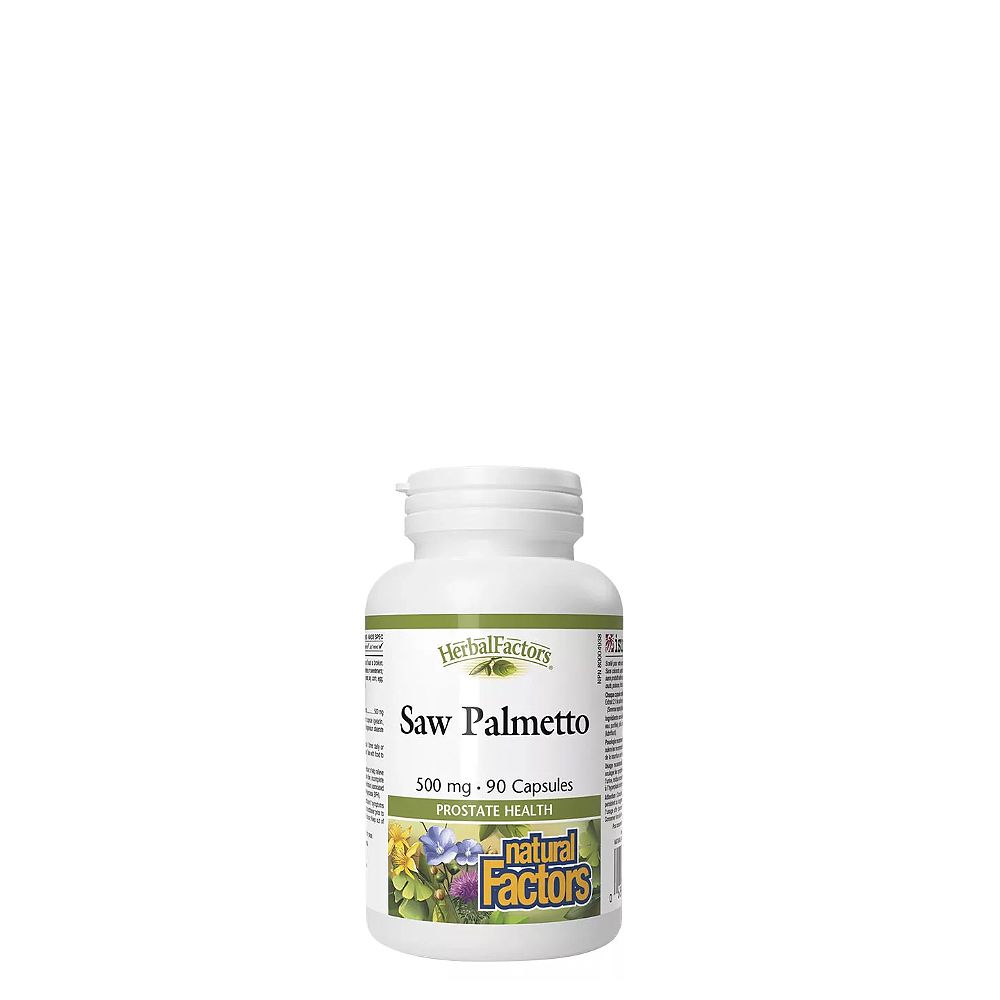Fűrészpálma 500 mg, Natural Factors Saw Palmetto, 90 kapszula Fűrészpálma 500 mg, Natural Factors Saw Palmetto, 90 kapszula