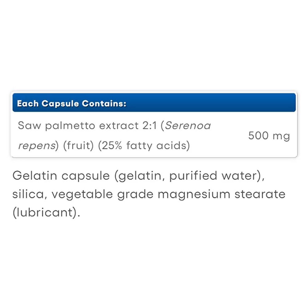 Fűrészpálma 500 mg, Natural Factors Saw Palmetto, 3x90 kapszula Fűrészpálma 500 mg, Natural Factors Saw Palmetto, 3x90 kapszula