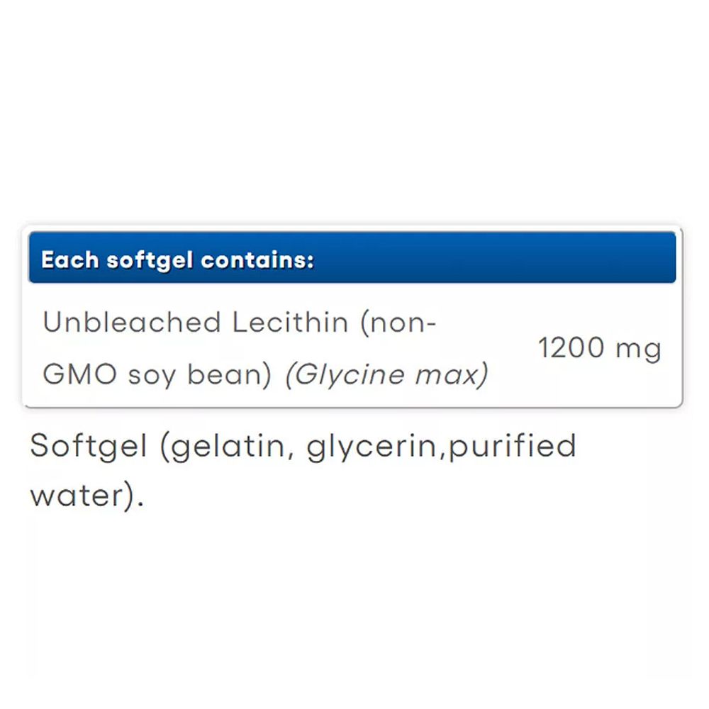 Unbleached Lecithin 1200 mg, Natural Factors Unbleached Lecithin, 3x90 lágykapszula Unbleached Lecithin 1200 mg, Natural Factors Unbleached Lecithin, 3x90 lágykapszula