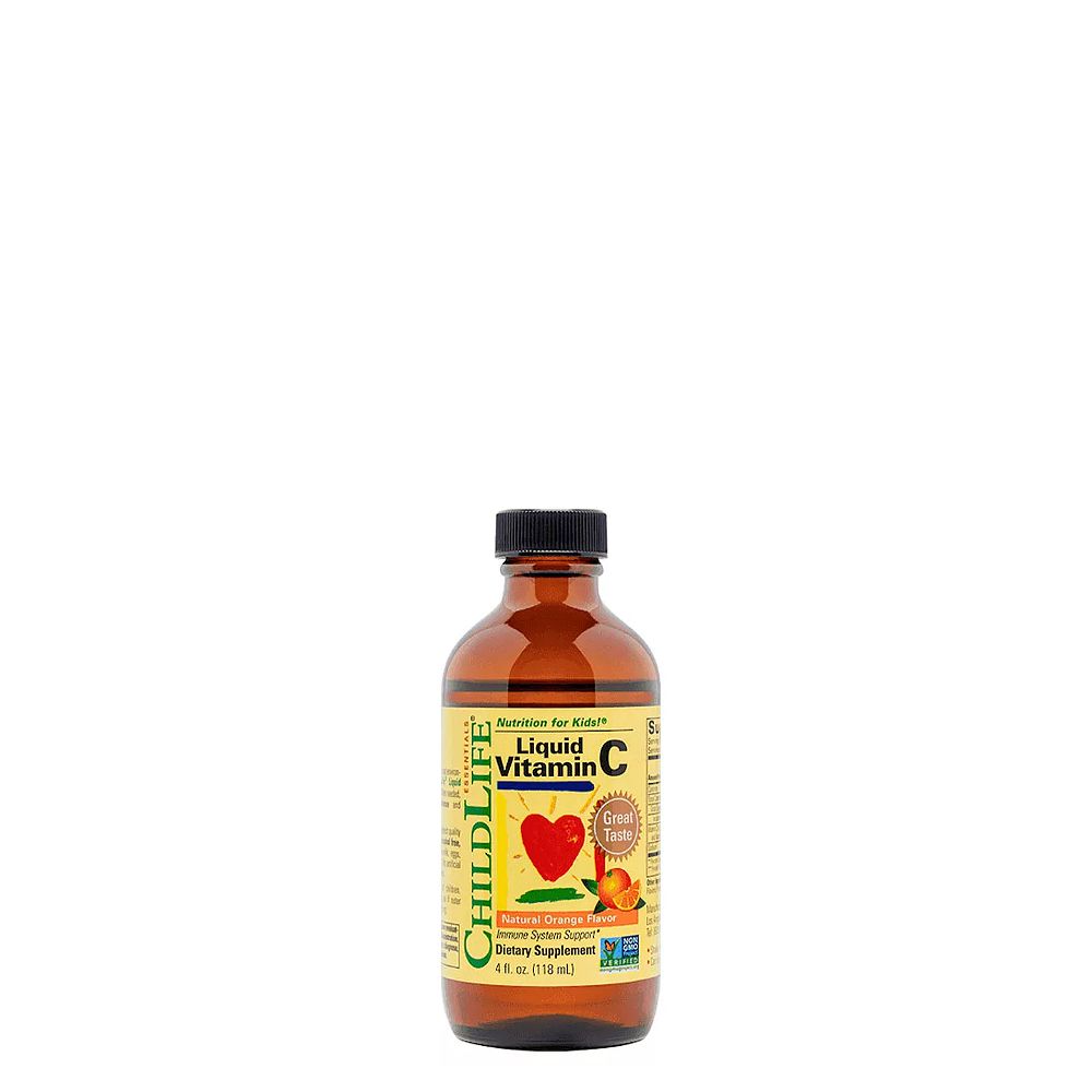 Folyékony C-vitamin gyerekeknek, ChildLife Liquid Vitamin C, 118 ml, Narancs ízben Folyékony C-vitamin gyerekeknek, ChildLife Liquid Vitamin C, 118 ml, Narancs ízben