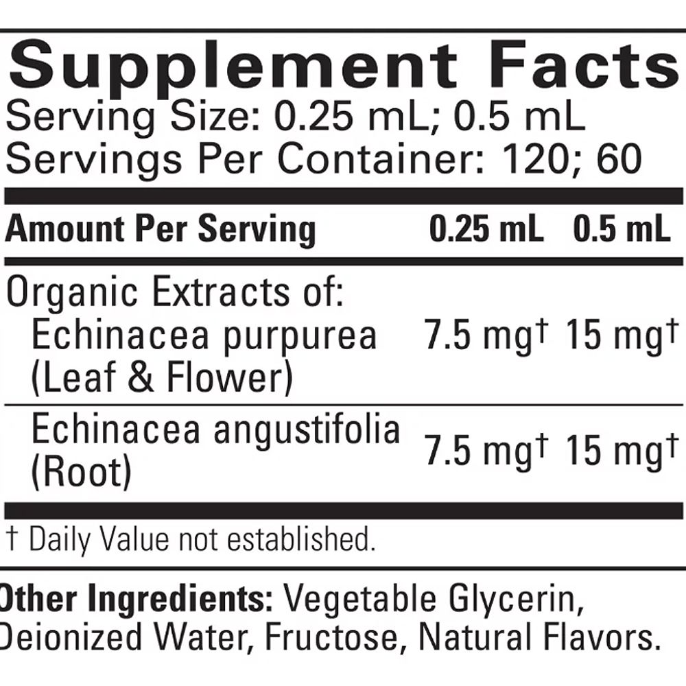 Immuntámogatás csecsemők és gyerekek számára, ChildLife Echinacea, 30 ml, Narancs ízben Immuntámogatás csecsemők és gyerekek számára, ChildLife Echinacea, 30 ml, Narancs ízben
