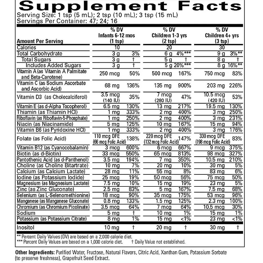 Multivitamin gyerekeknek, ChildLife Children’s Multi Vitamin & Mineral, 237 ml, Narancs Mangó ízben Multivitamin gyerekeknek, ChildLife Children’s Multi Vitamin & Mineral, 237 ml, Narancs Mangó ízben