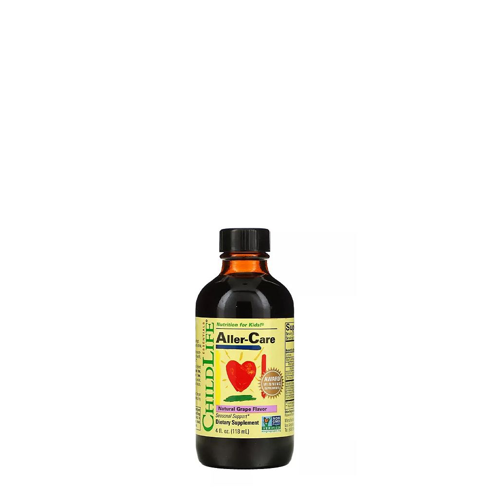 Immunerősítő gyerekeknek, ChildLife Aller-Care, 118 ml Szőlő ízben Immunerősítő gyerekeknek, ChildLife Aller-Care, 118 ml Szőlő ízben