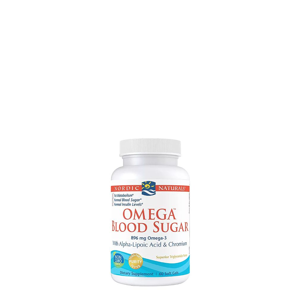 Vércukorszint Támogató Omega 896 mg, Nordic Naturals Omega Blood Sugar, 60 lágykapszula Vércukorszint Támogató Omega 896 mg, Nordic Naturals Omega Blood Sugar, 60 lágykapszula