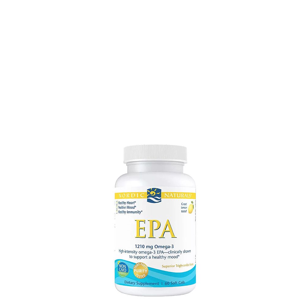 EPA 1210 mg, Nordic Naturals EPA , 60 lágykapszula Citrom ízben EPA 1210 mg, Nordic Naturals EPA , 60 lágykapszula Citrom ízben