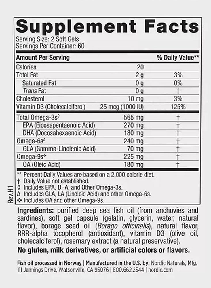Komplex Omega kapszula D-vitaminnal, Nordic Naturals Complete Omega-D3, 120 lágykapszula Citrom ízben Komplex Omega kapszula D-vitaminnal, Nordic Naturals Complete Omega-D3, 120 lágykapszula Citrom ízben