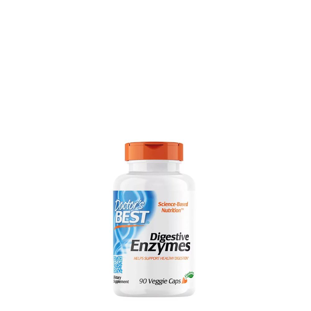 Emésztőenzim, Doctor's Best Digestive Enzymes, 90 kapszula Emésztőenzim, Doctor's Best Digestive Enzymes, 90 kapszula