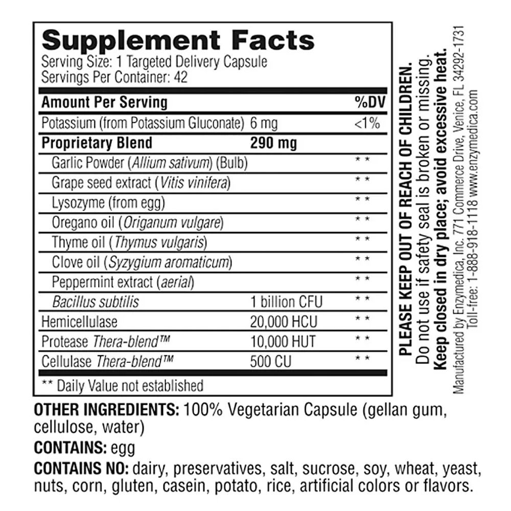 Erős Candidase, Enzymedica Candidase Extra Strength, 42 kapszula Erős Candidase, Enzymedica Candidase Extra Strength, 42 kapszula