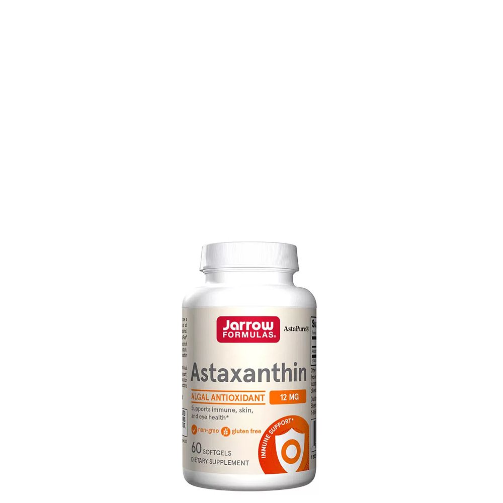 Asztaxantin 12 mg, Jarrow Formulas AstaPure Astaxanthin, 60 lágykapszula Asztaxantin 12 mg, Jarrow Formulas AstaPure Astaxanthin, 60 lágykapszula
