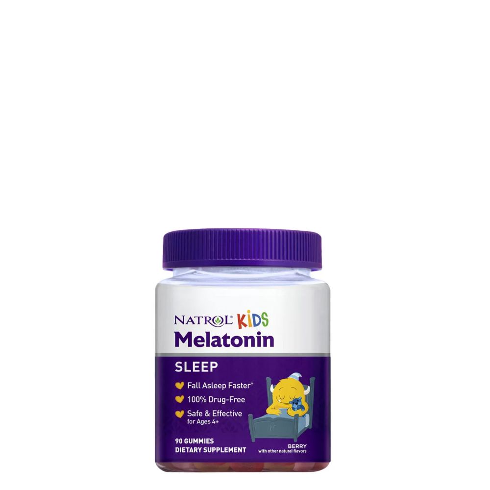 Gyermek Melatonin 1 mg, Natrol Kids Melatonin, 90 gyumicukor bogyó ízben Gyermek Melatonin 1 mg, Natrol Kids Melatonin, 90 gyumicukor bogyó ízben