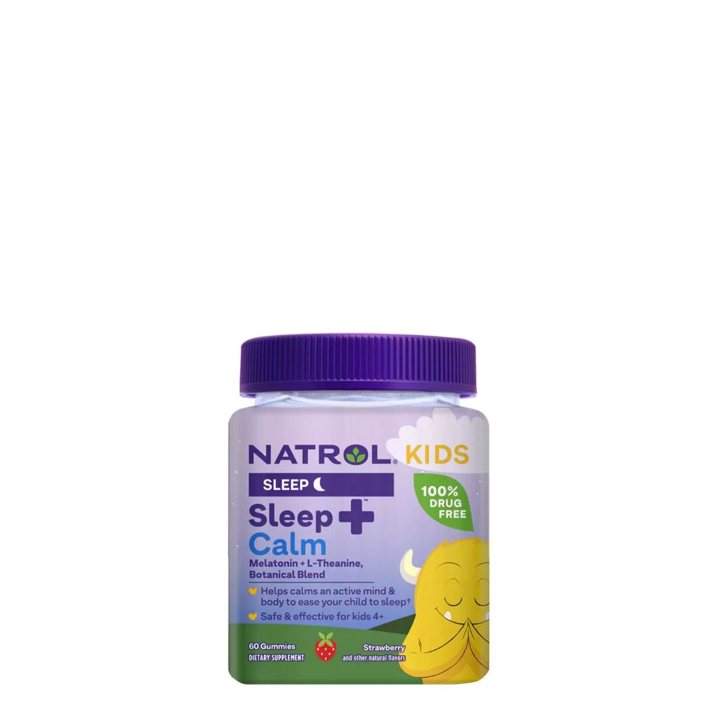 Gyermek alvás és nyugalom segítő. Natrol Kid's Sleep+Calm, 60 gumicukor eper ízben Gyermek alvás és nyugalom segítő. Natrol Kid's Sleep+Calm, 60 gumicukor eper ízben