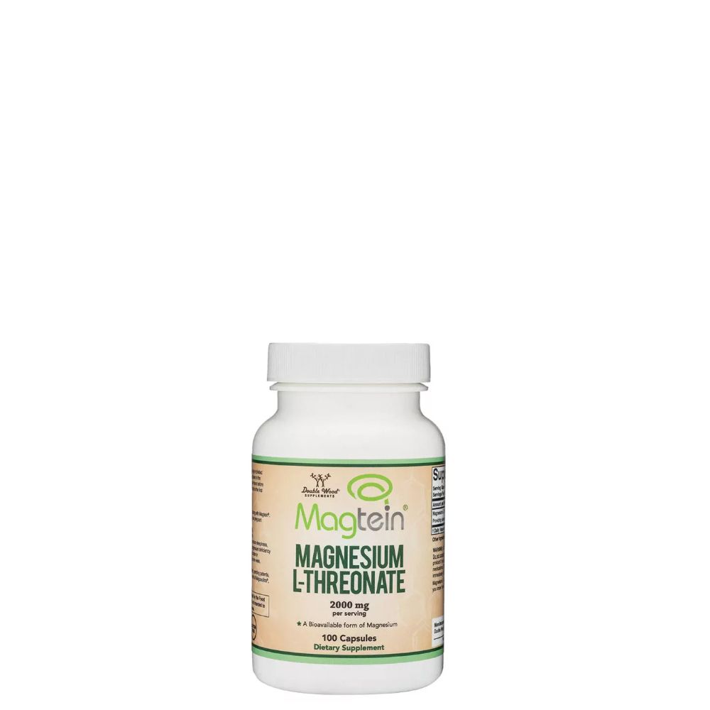 Magnesium L-Threonate 2000 mg, Double Wood Supplements Magnesium L-Threonate, 100 kapszula Magnesium L-Threonate 2000 mg, Double Wood Supplements Magnesium L-Threonate, 100 kapszula