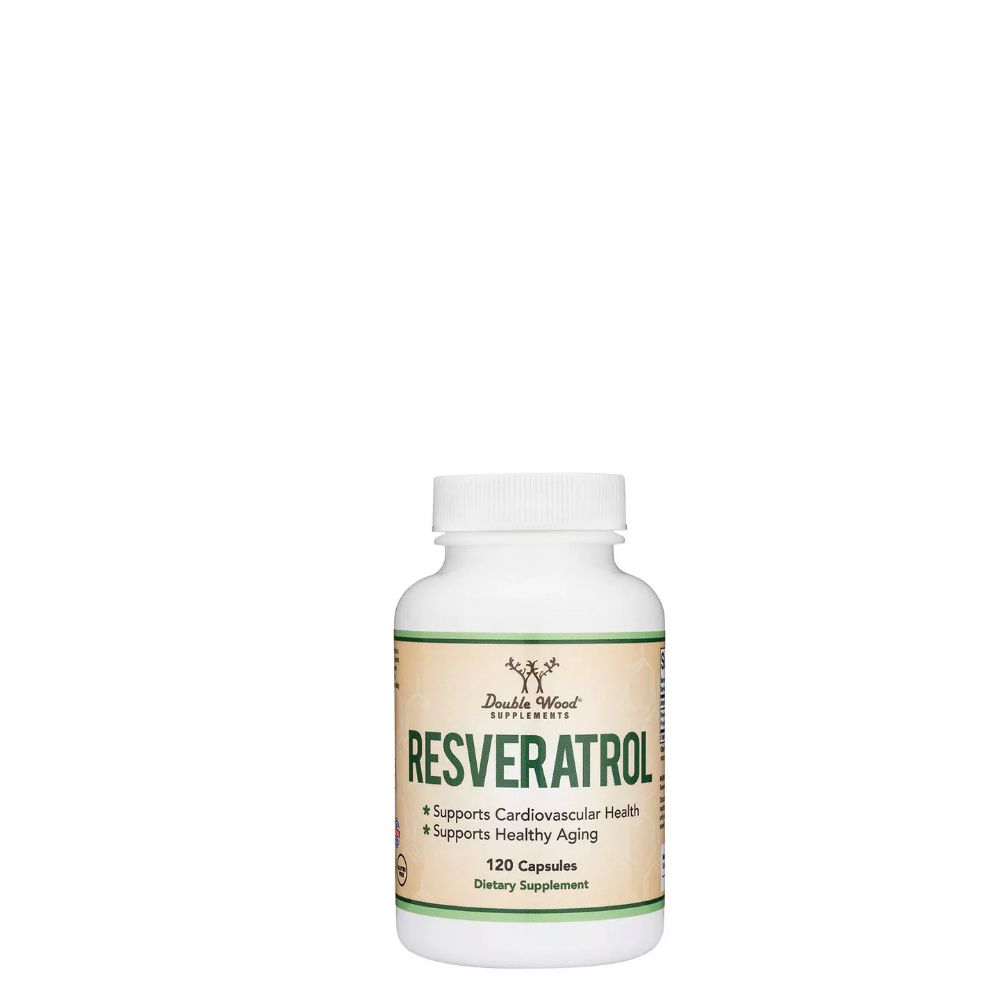 Rezveratrol 500 mg, Double Wood Supplements Resveratrol , 120 kapszula Rezveratrol 500 mg, Double Wood Supplements Resveratrol , 120 kapszula