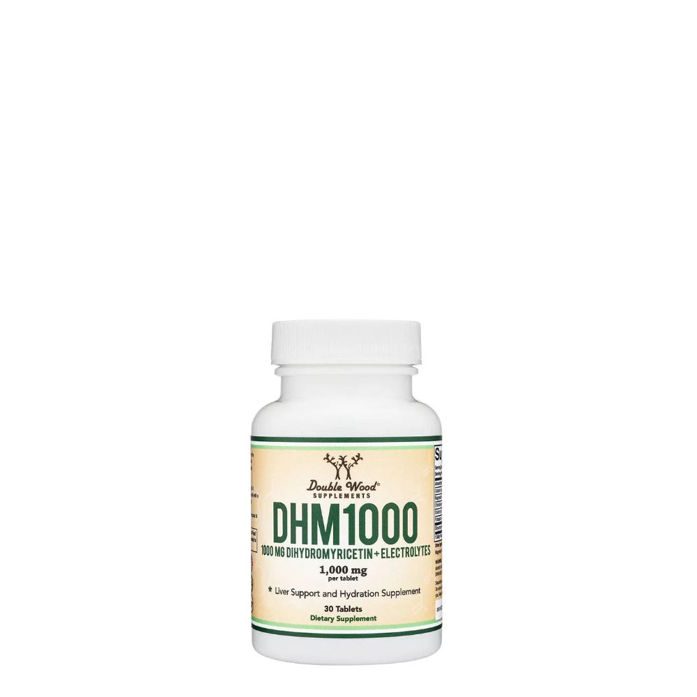 Máj Támogató, Double Wood Supplements DHM 1000, 30 tabletta Máj Támogató, Double Wood Supplements DHM 1000, 30 tabletta