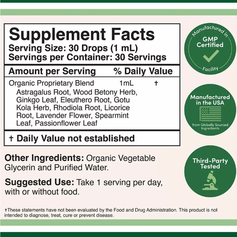 Stressz Enyhítő cseppek, Double Wood Supplements Adrenal Support Drops, 30 ml Stressz Enyhítő cseppek, Double Wood Supplements Adrenal Support Drops, 30 ml