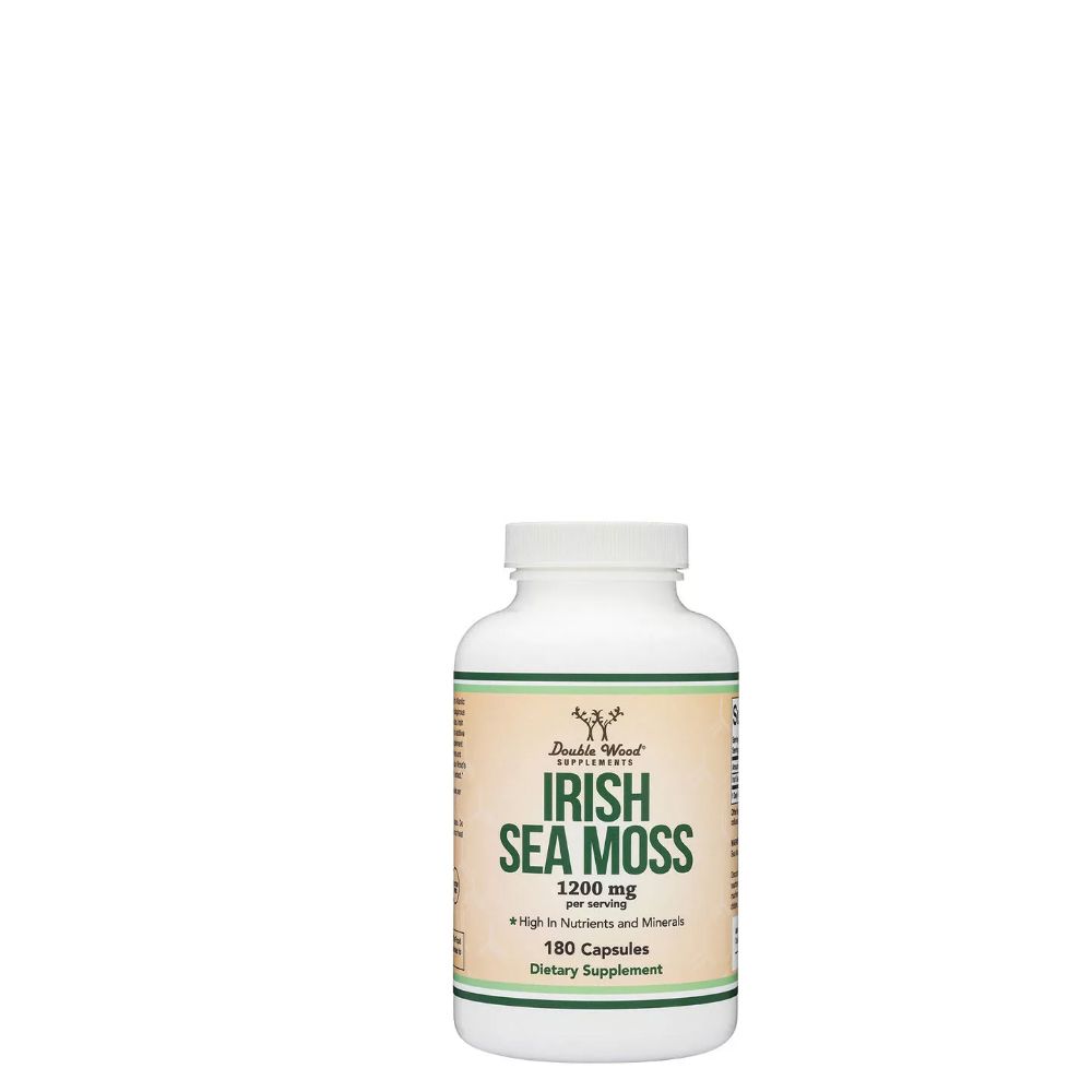 Ír Moszat, Double Wood Supplements Irish Sea Moss, 180 kapszula Ír Moszat, Double Wood Supplements Irish Sea Moss, 180 kapszula