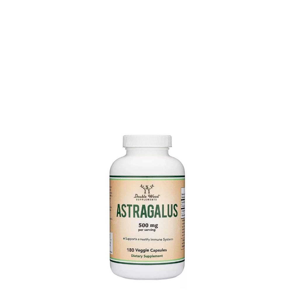 Astragalus 500 mg, Double Wood Supplements Astragalus, 180 kapszula Astragalus 500 mg, Double Wood Supplements Astragalus, 180 kapszula