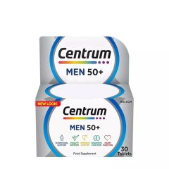 Centrum Men 50+ - Multivitamin komplex kifejezetten 50 év feletti férfiak számára - 30 tabletta - EXP.2025.09.30.