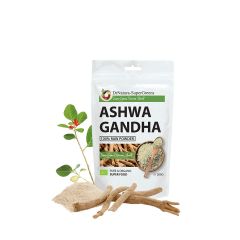 A test és az elme egészségéért, SuperGreens Bio Ashwagandha por, 200 g - EXP.2025.08.31.