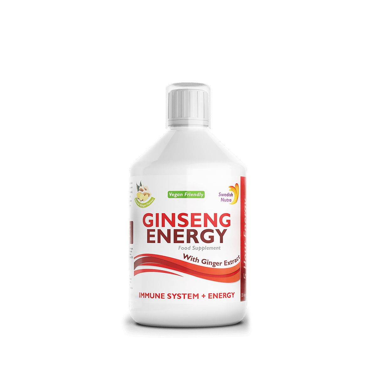 Folyékony ginzeng, Swedish Nutra Ginseng Energy, 500 ml - EXP.2025.09.30. Folyékony ginzeng, Swedish Nutra Ginseng Energy, 500 ml - EXP.2025.09.30.
