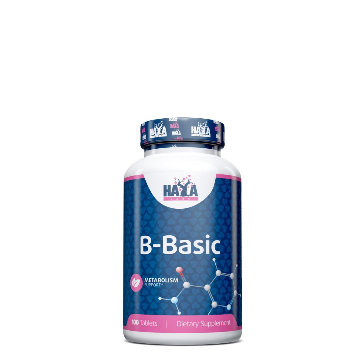 B-vitamin komplex, Haya Labs B-Basic, 100 tabletta - EXP.2025.11.30.