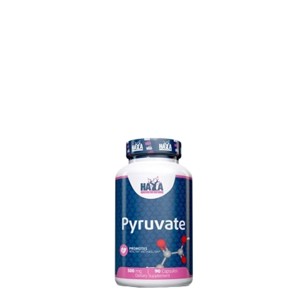 Piruvát 500 mg, Haya Labs Pyruvate, 90 kapszula - EXP.2025.12.31.