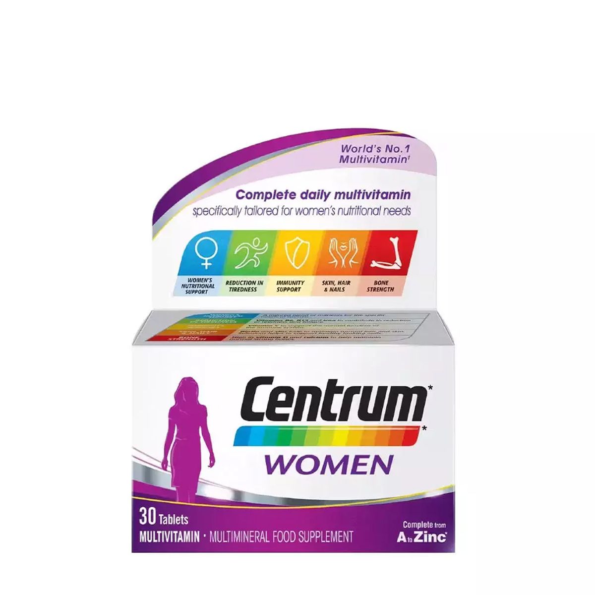 Centrum Women - Multivitamin Nőknek - 30 tabletta - EXP.2025.12.31.