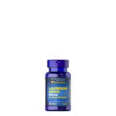 L-glutation 500 mg, Puritan's Pride L-Glutathione, 30 kapszula - EXP.2025.10.31.