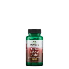 Alfa liponsav 600 mg, Swanson Alpha Lipoic Acid ALA, 60 kapszula - EXP.2026.03.31.
