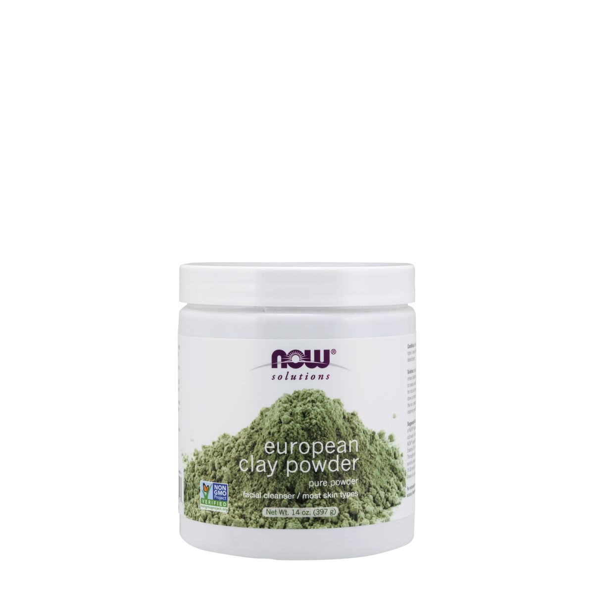 Európai agyagpor arcmaszkhoz, Now European Clay Powder, 397 g - EXP.2026.05.